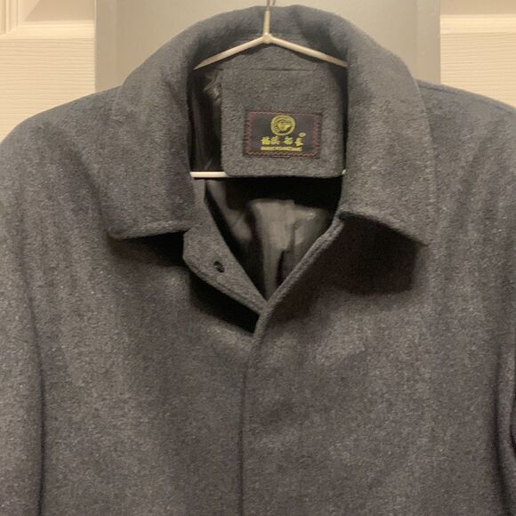 🌟MEN Wool Long Cashmere Coat🌟 - Picture 7 of 16